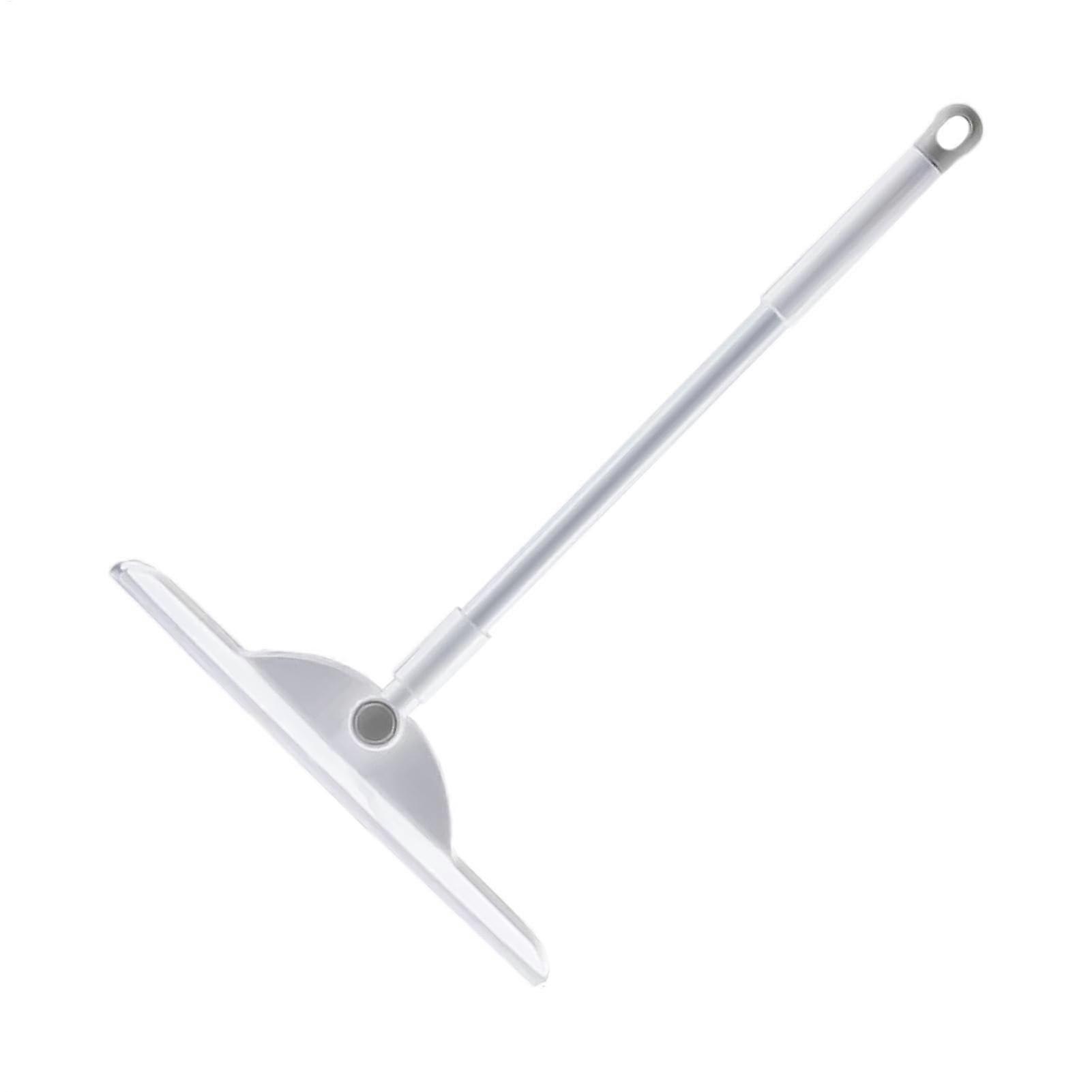 Shower Squeegee for Glass Doors with Ergonomic NonSlip Grip, Scratch MultiSurface Use, Light Gray