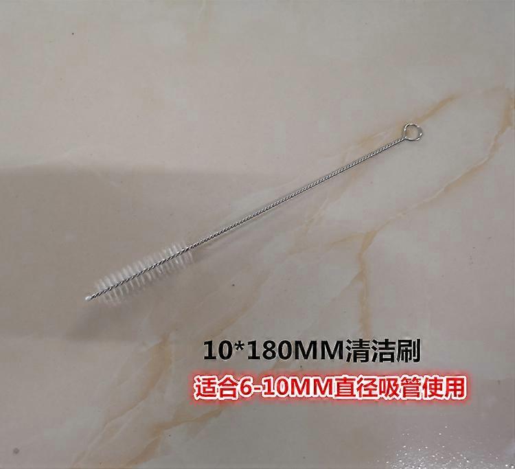 (100pcs) Straw Cleaning Brushes Round Pipe Cleaning Wire Brush