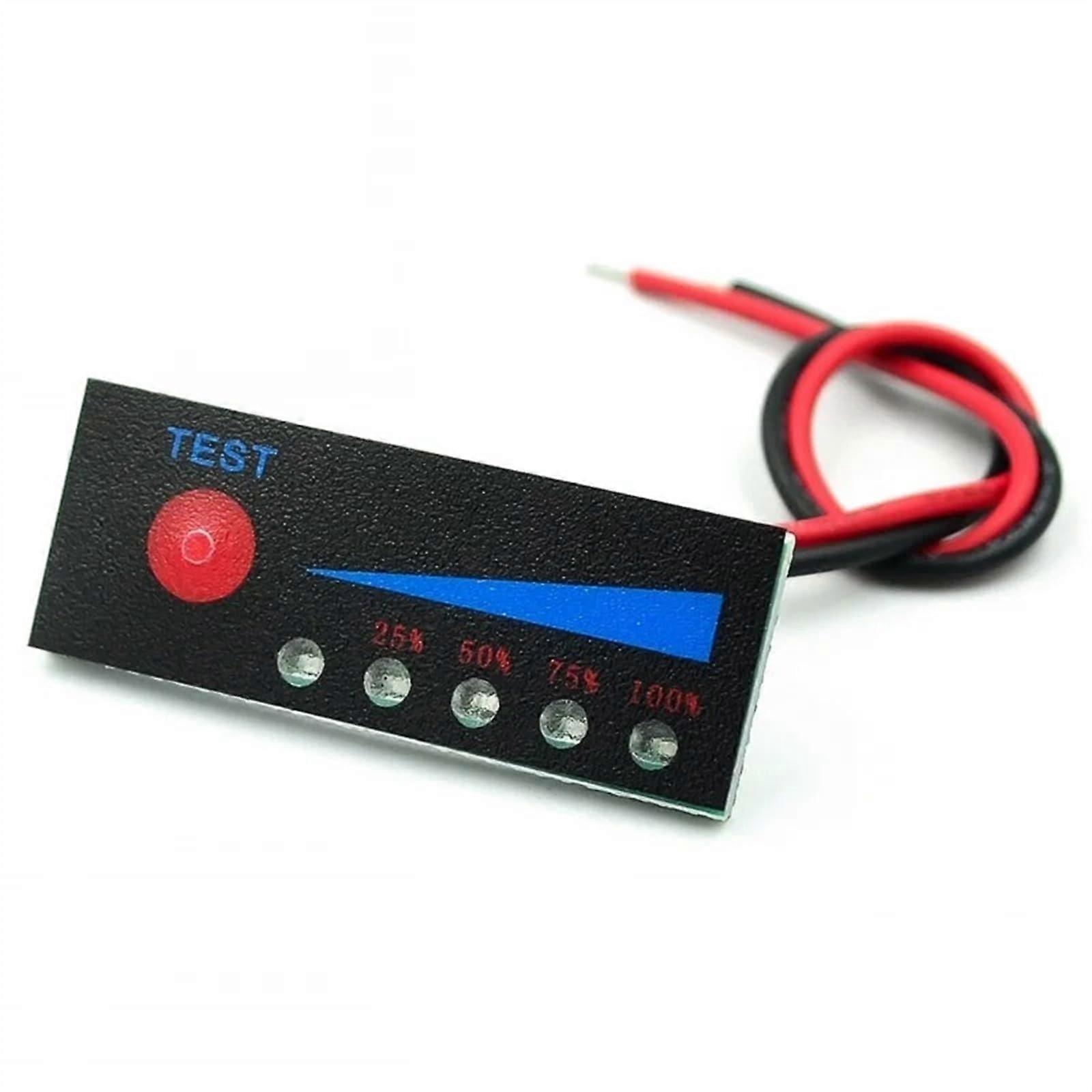 Lithium Battery Voltage Indicator Panel with RealTime Power Display for 3S 11.1V 12.6V