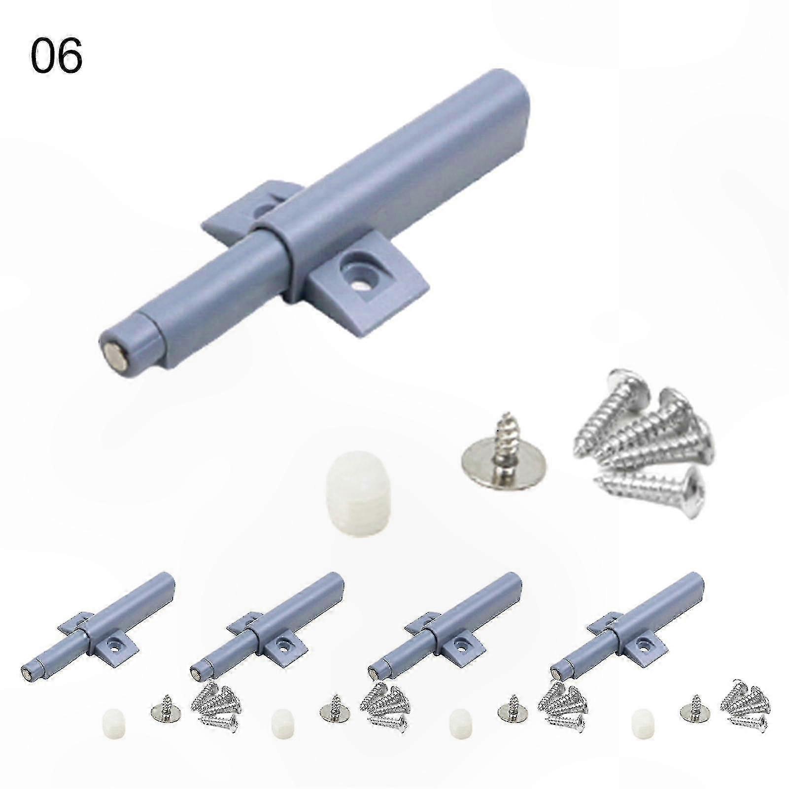 5-Pack Door Stop Damping Buffer for Cabinet Silent Closure Shock Absorber Size 6