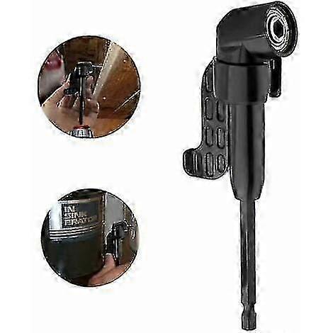 105 Degree Right Angle Drill Bit Adapter 1/4" Hex Shank Screwdriver Drill Bit Fixing Bit Driver Socket