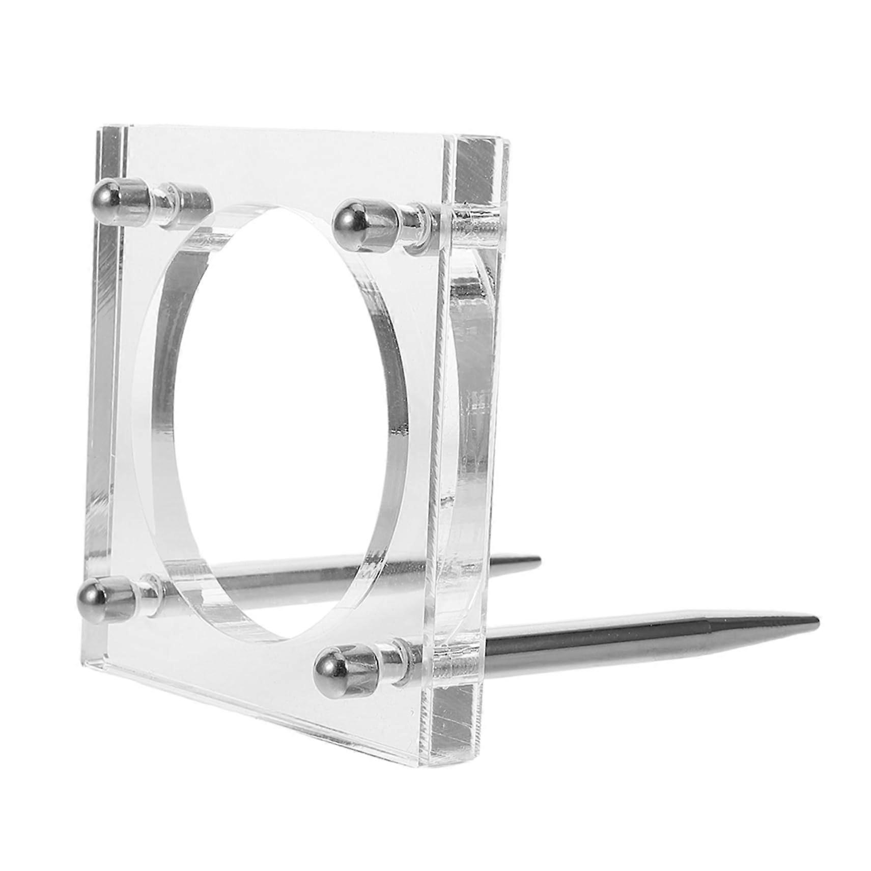 Coin Display Case 60mm Single Holder with Dual Function Storage for Collectors