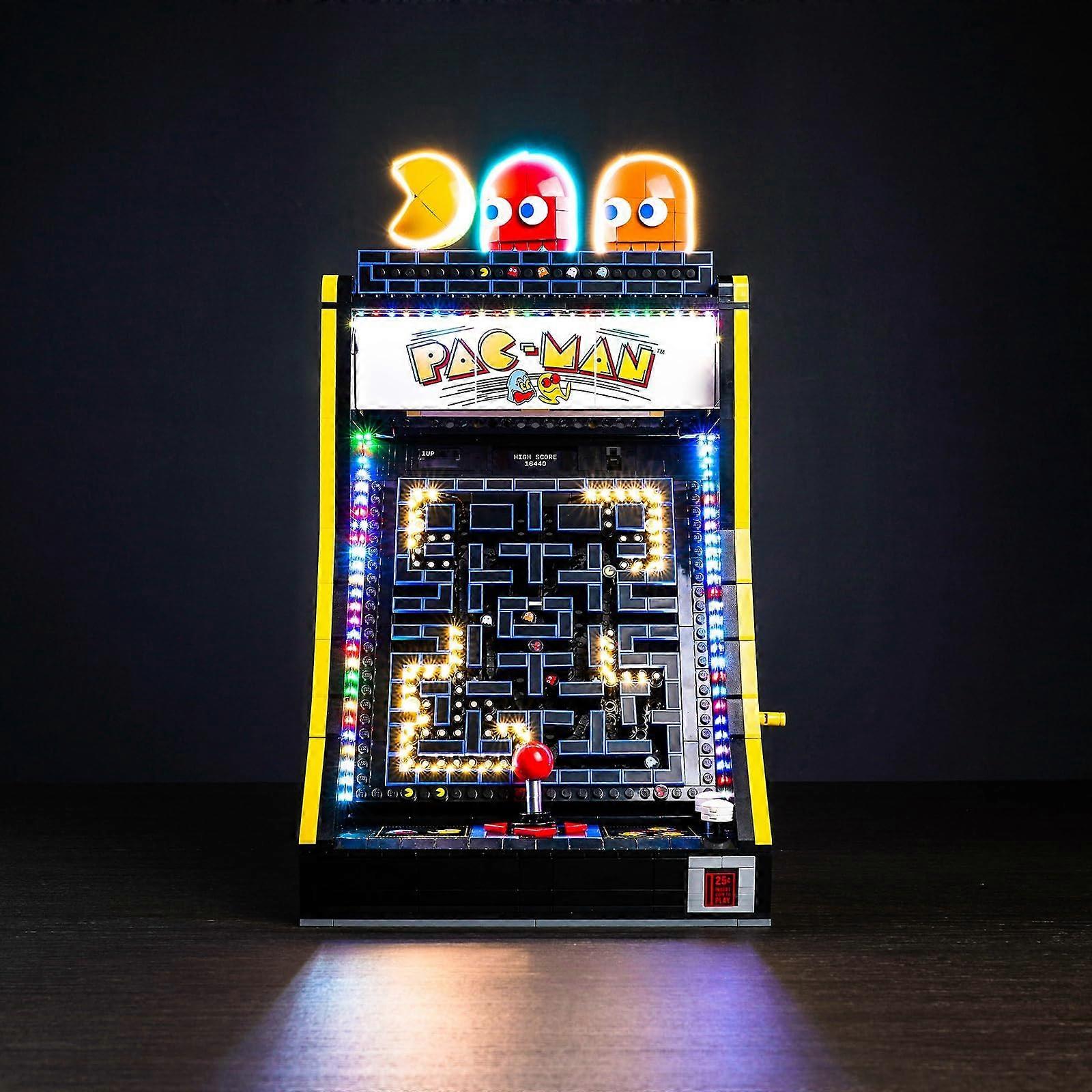 USB LED Light Kit for  PACMan Arcade 10323, Bright LowHeat Lighting Set, Easy Installation