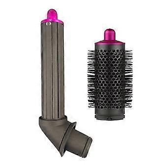 Peine cilíndrico de barriles de rizado de pelo largo de 40 mm para SHS01 HS05 Adaptador de accesorio de peinado que convierte el secador de pelo A