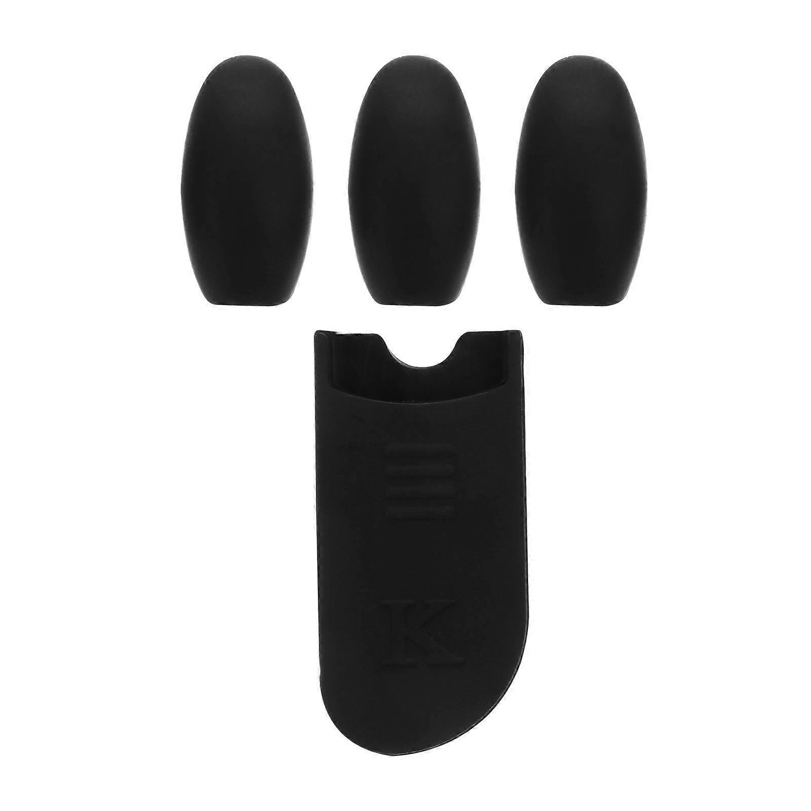 Silicone Sax Thumb Rest Finger Set for Saxophone Use 4Pcs