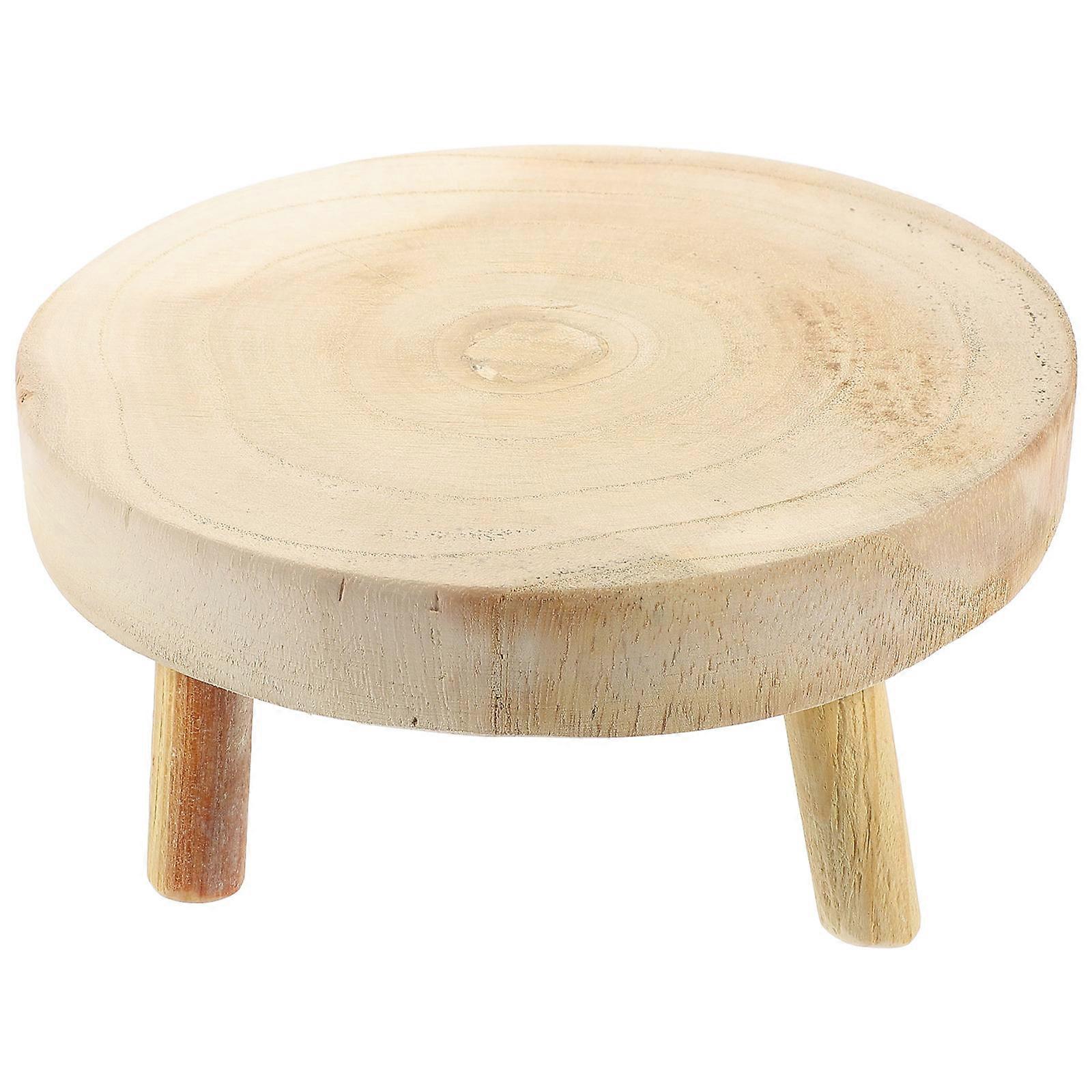 Wooden Plant Pot Riser for Displaying Durable Planter Stand