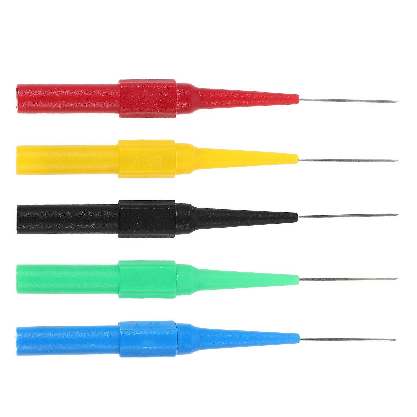 Automotive Multimeter Test Probe for Circuit Testing with 5Pcs Piecing Needle