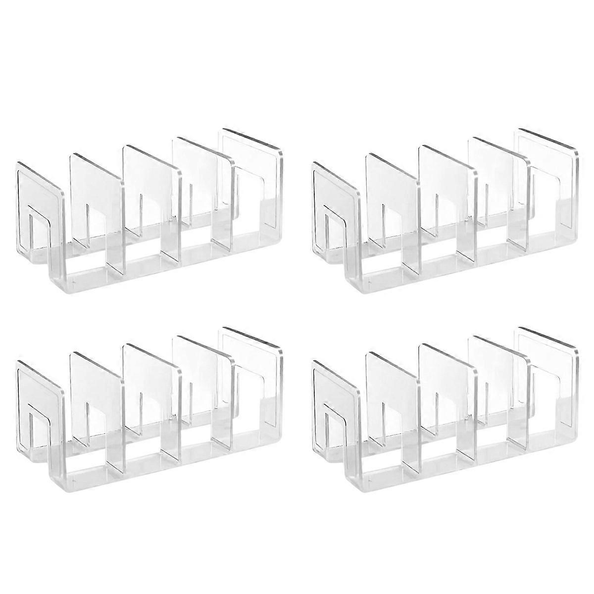 4 Pack Space-Saving Vertical Shoe Rack Home Entryway Cabinet
