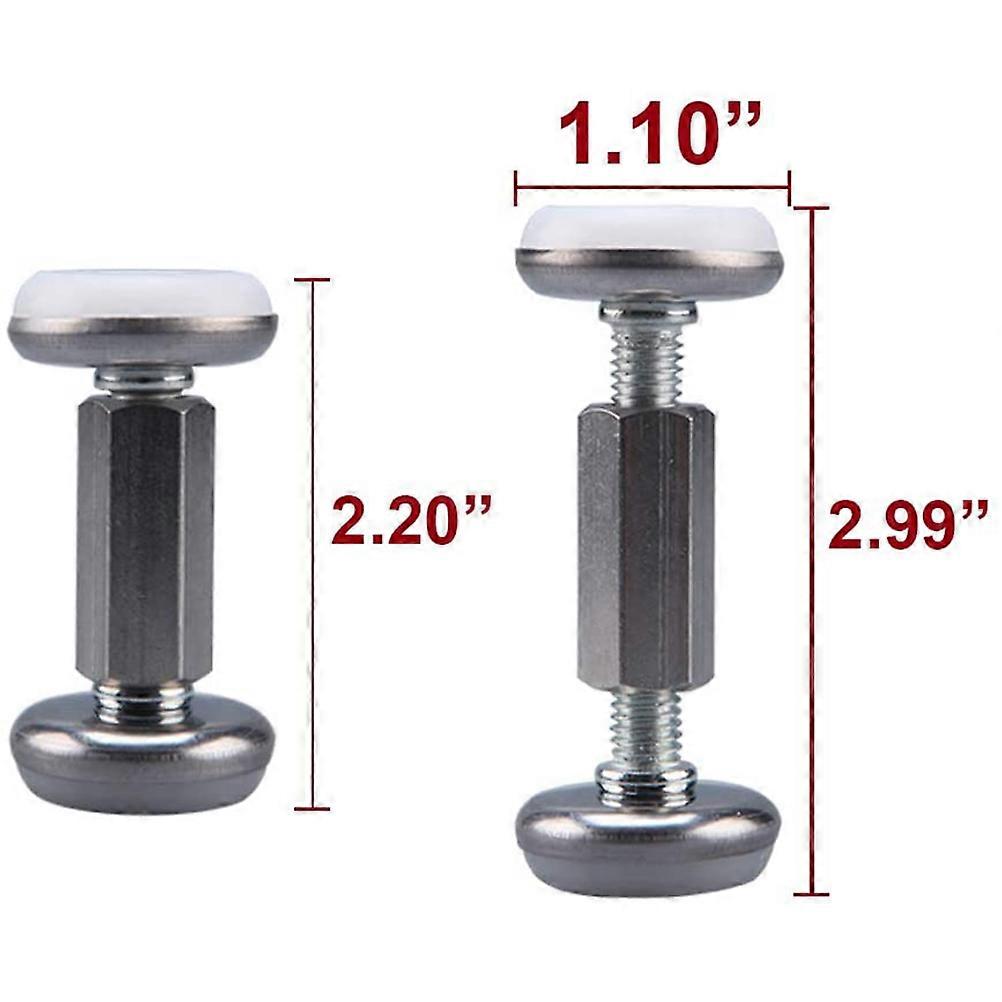 Home Supplies Stainless Steel Bedside Fixer for Bed 2Pcs Adjustable Tool