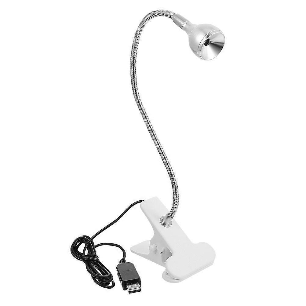 Lamp for Glue Drying Function with Nail Art Repairing Tool Silver