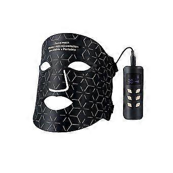 Silikon-LED-Gesichtsmaske mit 480 LEDs – Lichttherapie, Anti-Aging, Faltenreduzierung