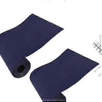 Set van twee aanpasbare, schadebestendige matrassen met antislip onderkant, ideaal voor huisdierbenodigdheden, donkergrijs