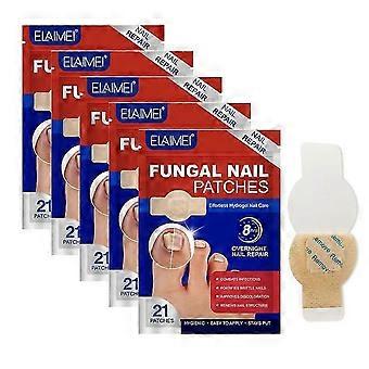 1-5x Oenail Fungus Patch Waterproof Nail Repair Patches Nail Ingrown Correction Stickers