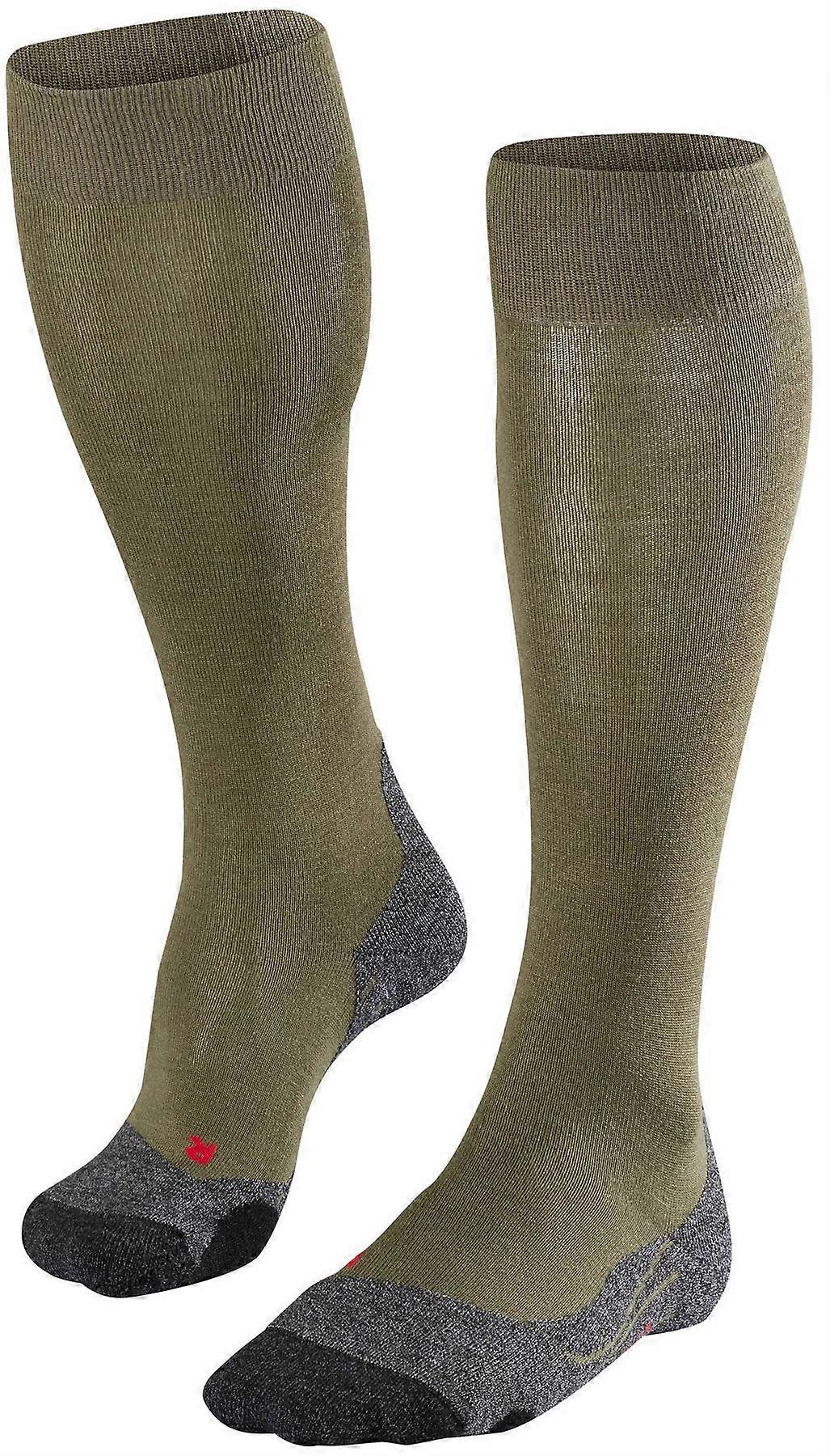 Falke TK2 Explore Knee High Trekking Socks - Olive Green