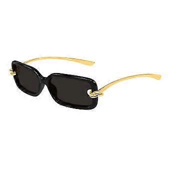 Bottega Veneta BV1439S 001 Full Rim  Women Rectangle Sunglasses UV3 Original