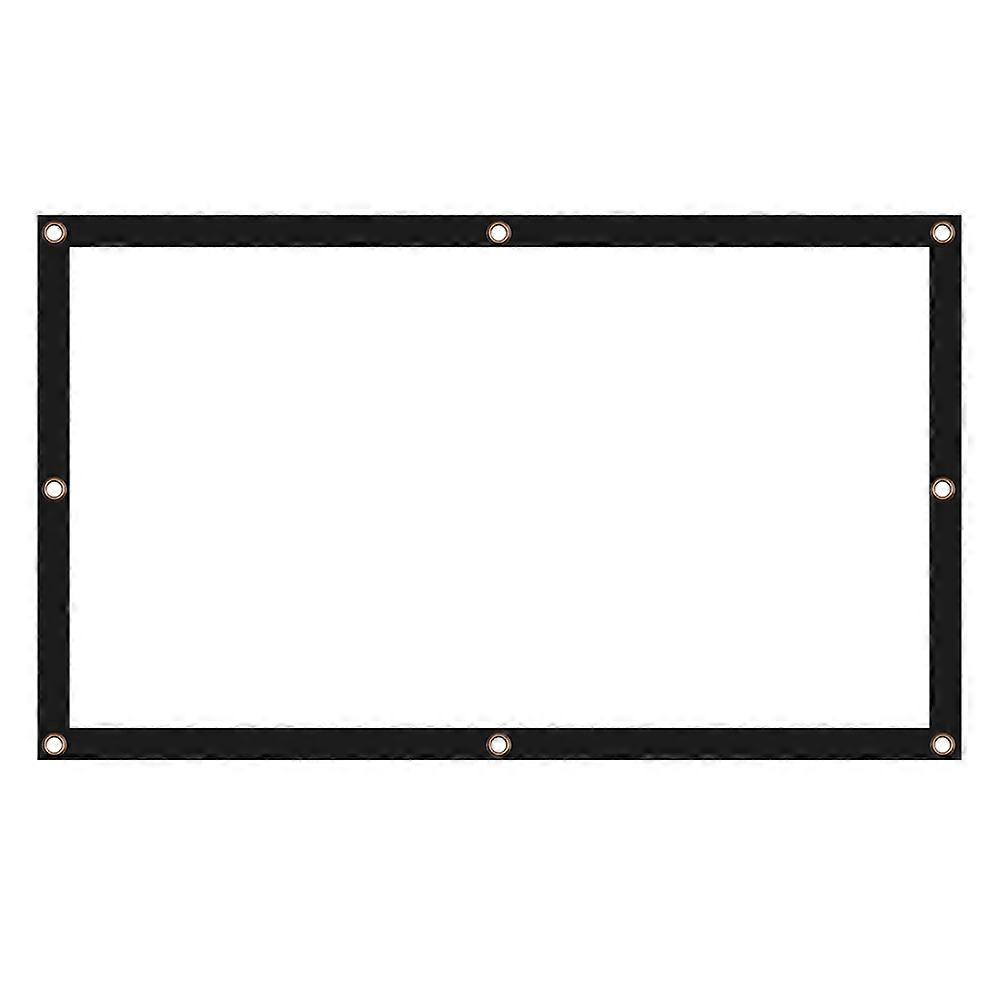 Portable Projector Screen Foldable for with and Polyester Material