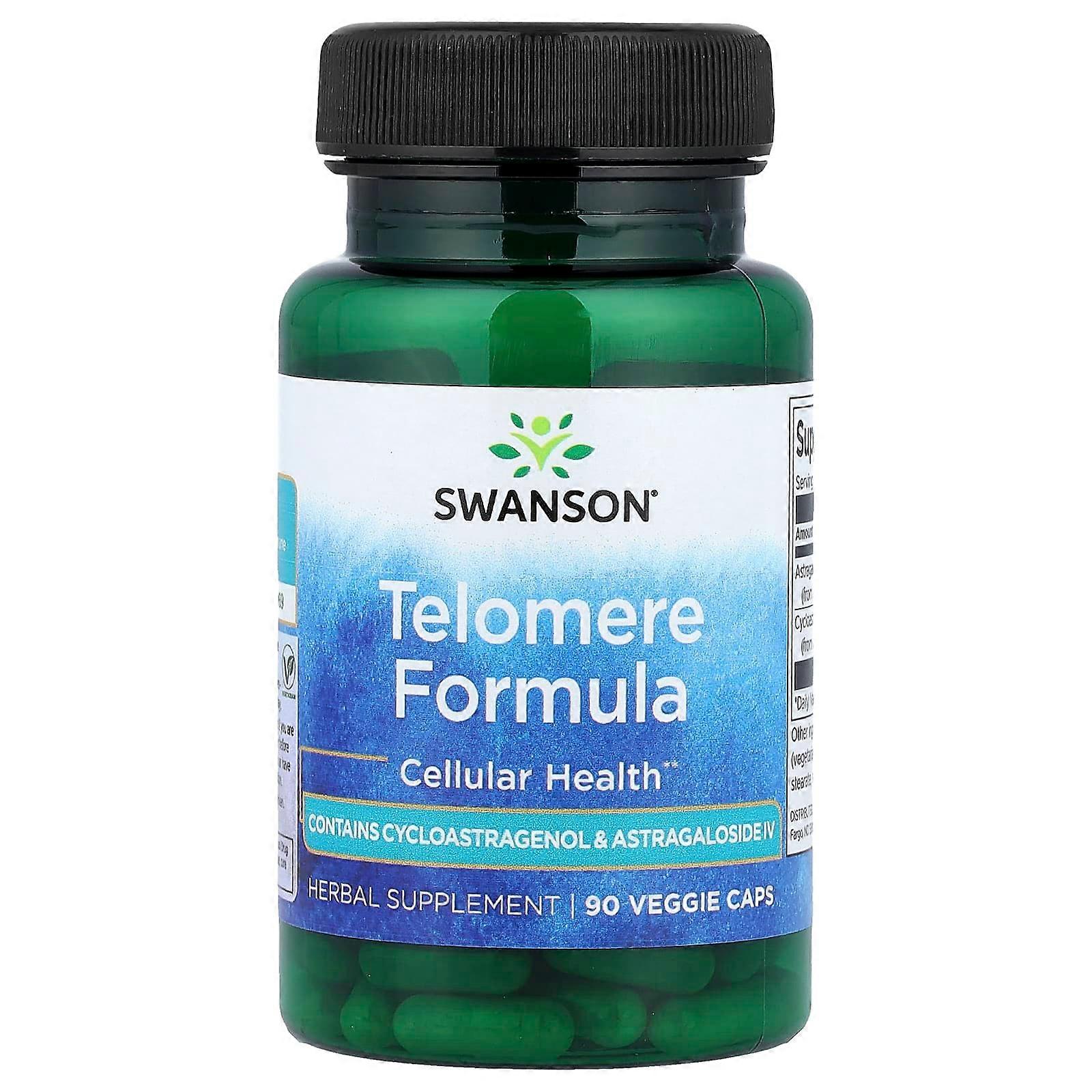 Swanson, Telomere Formula, 90 Veggie Caps