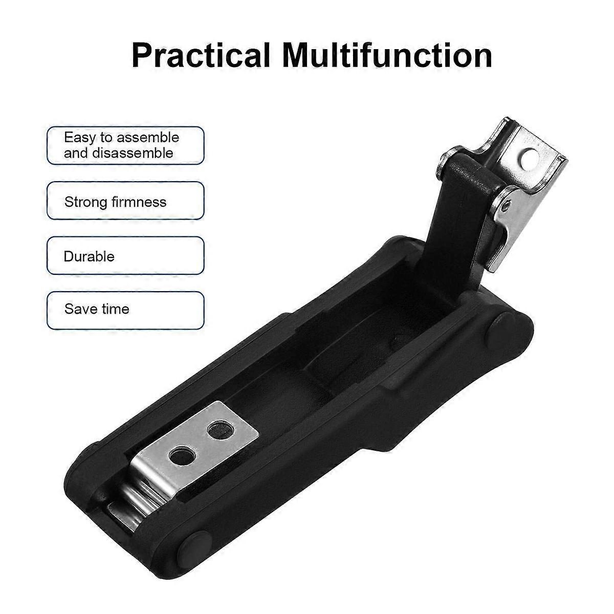 Latch Lock Concealed Toggle Catch for Buckling 2Pcs Durable Clamp Hasp