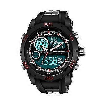 2026 Para Sanda Nuevo Reloj Multifuncional Impermeable Luminoso Plástico Hombre Deportes al Aire Libre LED Electrónico W