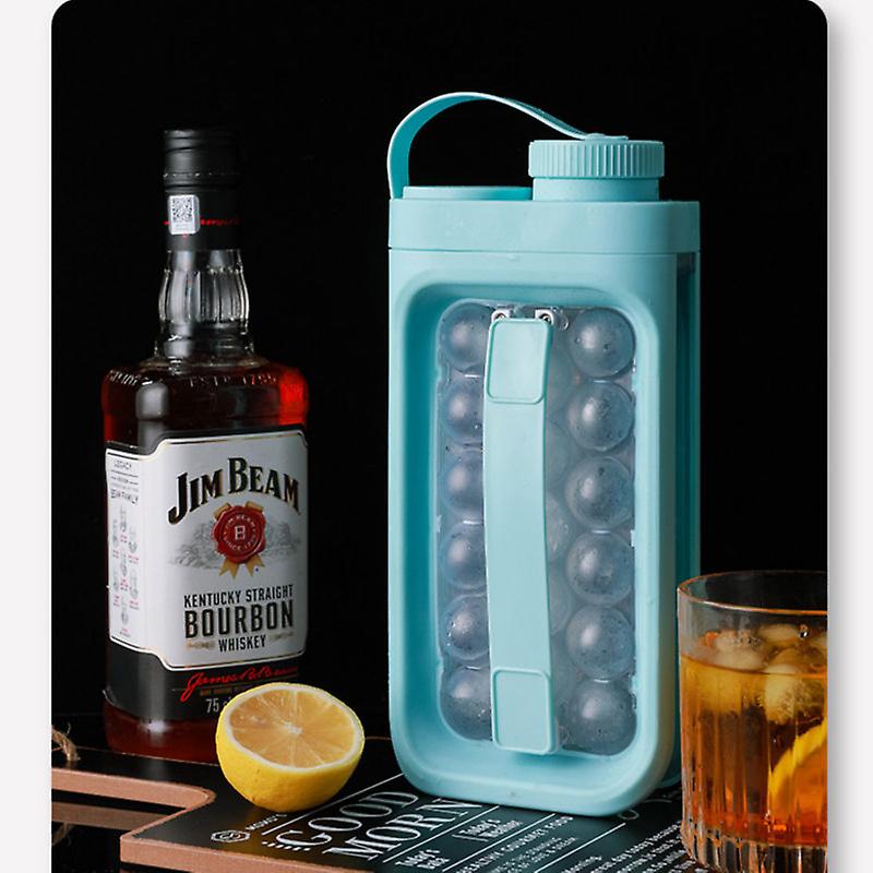 Silica Gel Side Opening Square Ice Puck Ice Making Kettle Round Ball Ice Cube Mold Household Kitchen Appliance