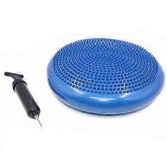Inflated Air Stability Wobble Cushion Anti-Bursting Wiggle Seat Inflatable Exercise Fitness Core Balance Disc compatible with Chair