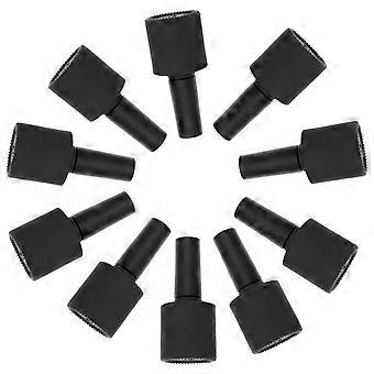 10pcs Oblate-shape Nail Gels Bottles Nail Polish Storage Tools Nail Beauty Tools