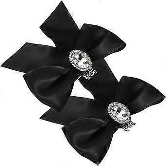 2 stks Boog Vorm Schoen Clips Verwijderbare Schoen Bedels Schoen Decor Schoen Versieringen