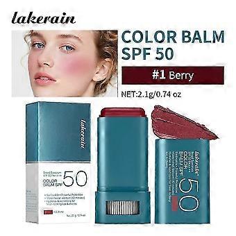 Tinted lip and cheek stick SPF 50, Natural radiance blush cream