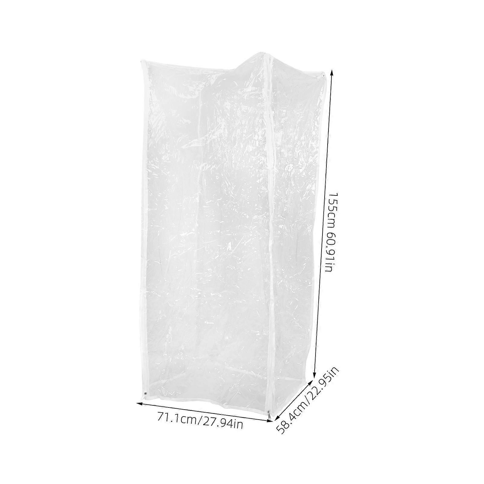 Bun Pan Rack Cover Transparent Bread Rack Protector Reusable Plastic Bread Stand Cover