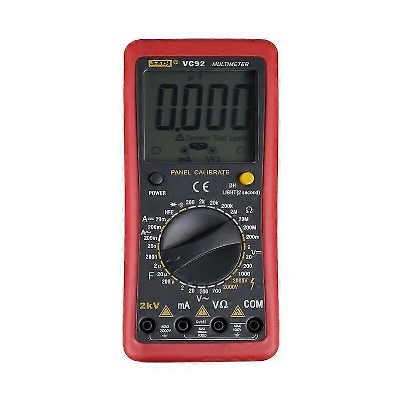 Digital multimeter AC and DC voltage 2000V high voltage test mining portable digital multimeter