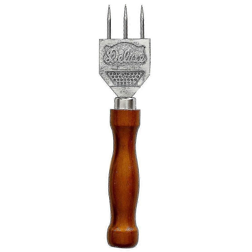 Ice Chipper With Solid Wood Three Pronged Ice For Cocktail