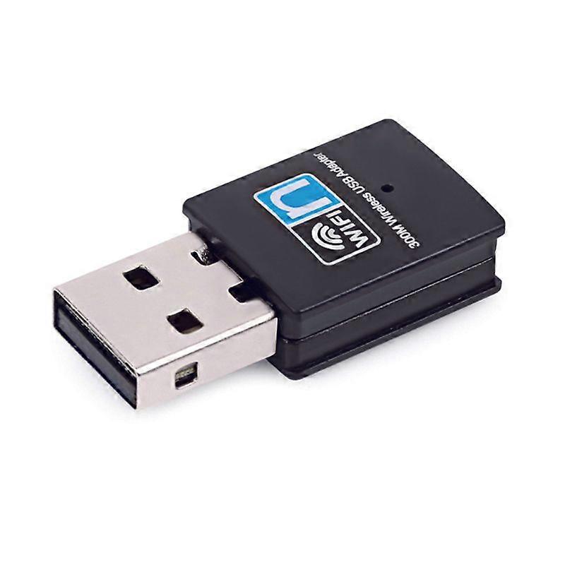 Mini Portable Wireless USB 300Mbps WiFi Receiver Adapter Computer Network Card