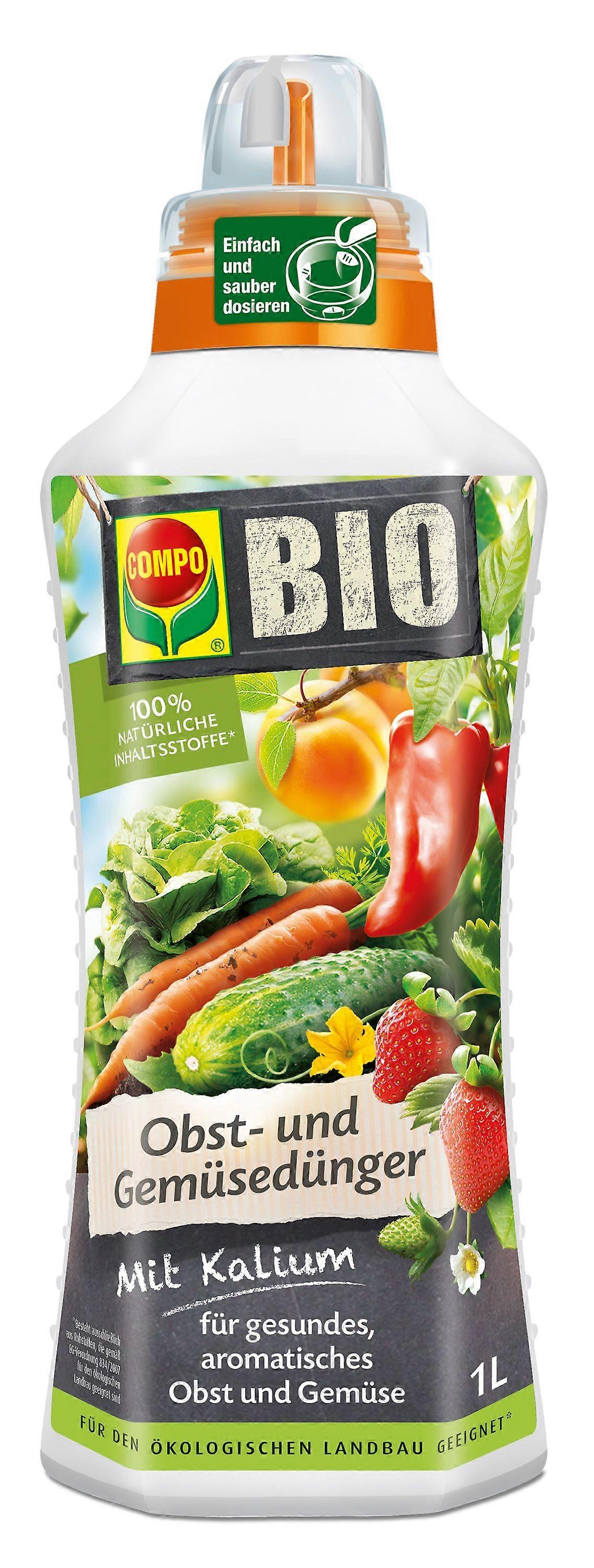COMPO ORGANIC fruit and vegetable fertilizer, 1 litre