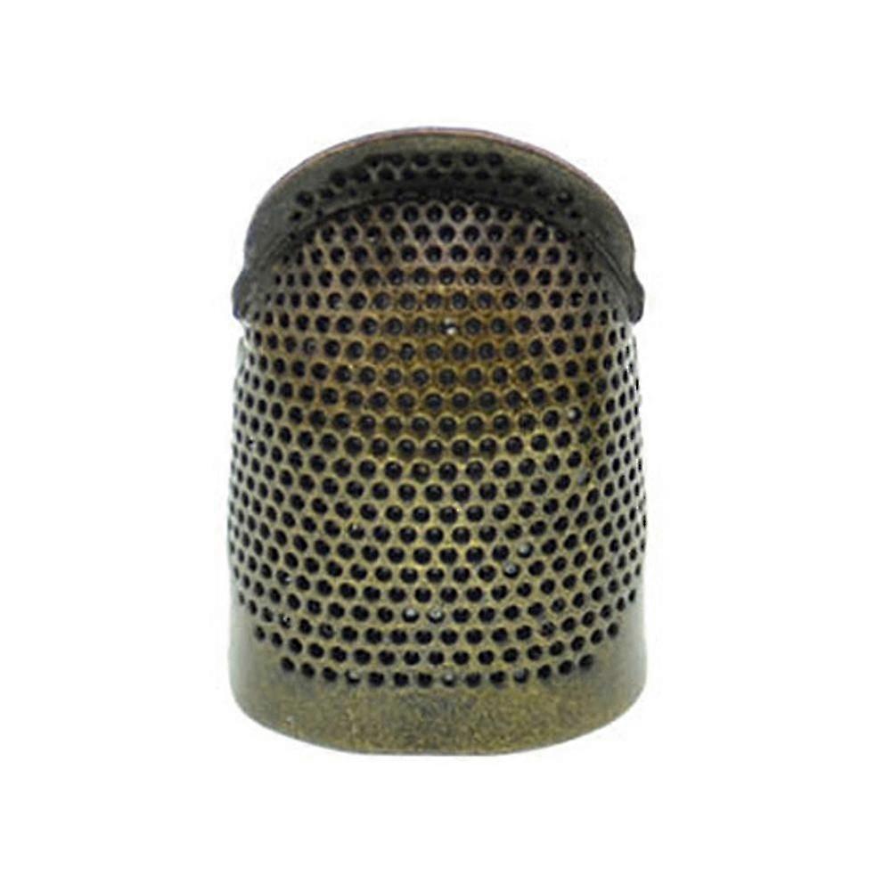 Vintage Adjustable Thimble Pin Needle Finger Protector DIY Sewing Ring Tool