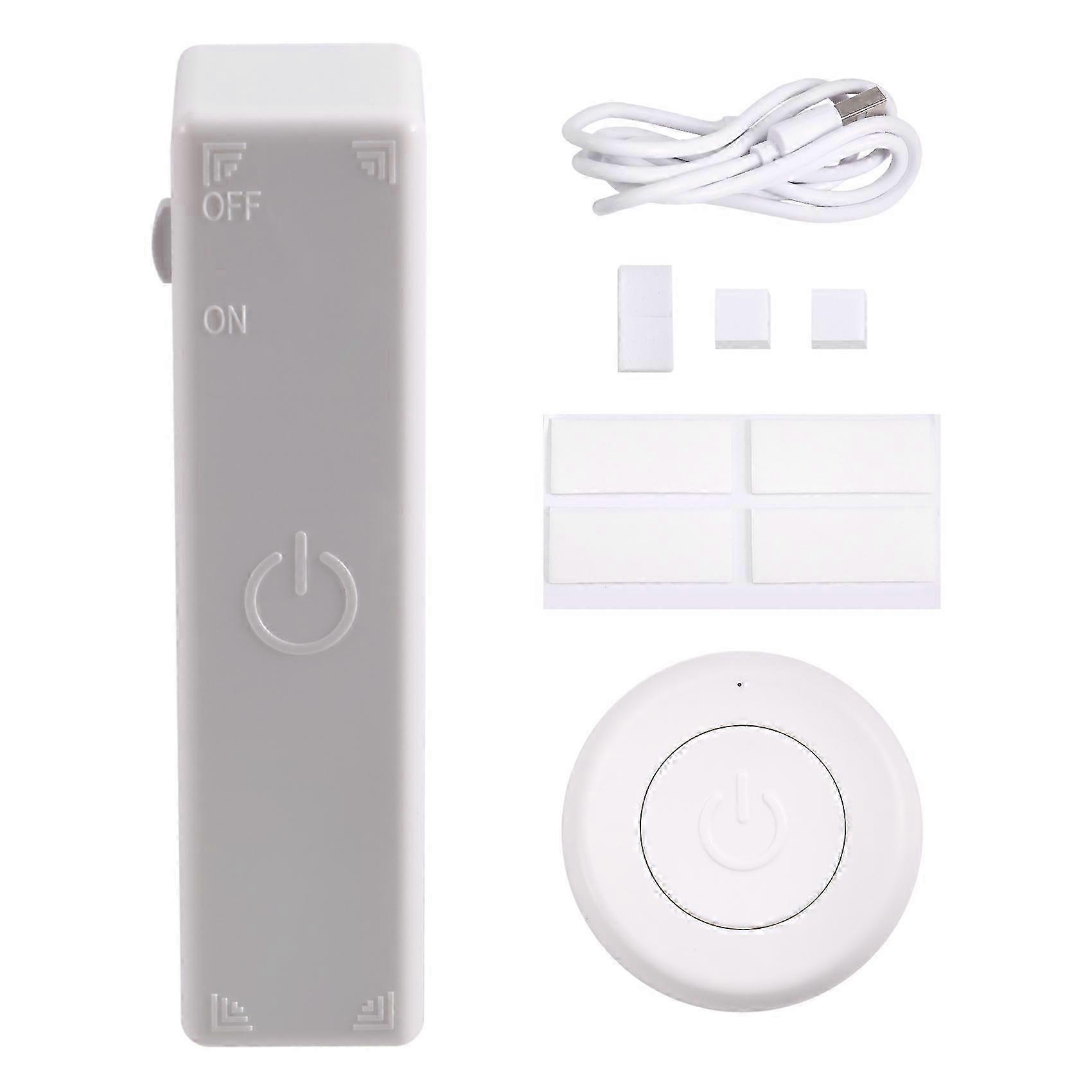 Turn Off Lights from Bed: Wireless Remote Control Switch, Stick-On Adhesive Bedside Light Switch