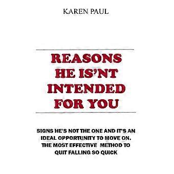 Reasons he is'nt intended for you signs he's not the one and it's an ideal opportunity to move on. the most effective method to quit falling so quick