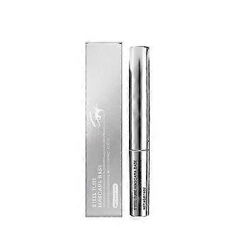 Máscara de pestañas de tubo de acero, color negro natural 3D, de larga duración, gruesa, rizada, natural, alargadora, potenciadora, base de maquillaje para ojos.