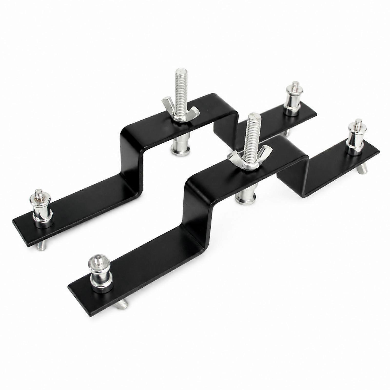 2 Pieces Light Stand Hook with Wing Nuts Threaded Replacement Hook Bracket Heavy