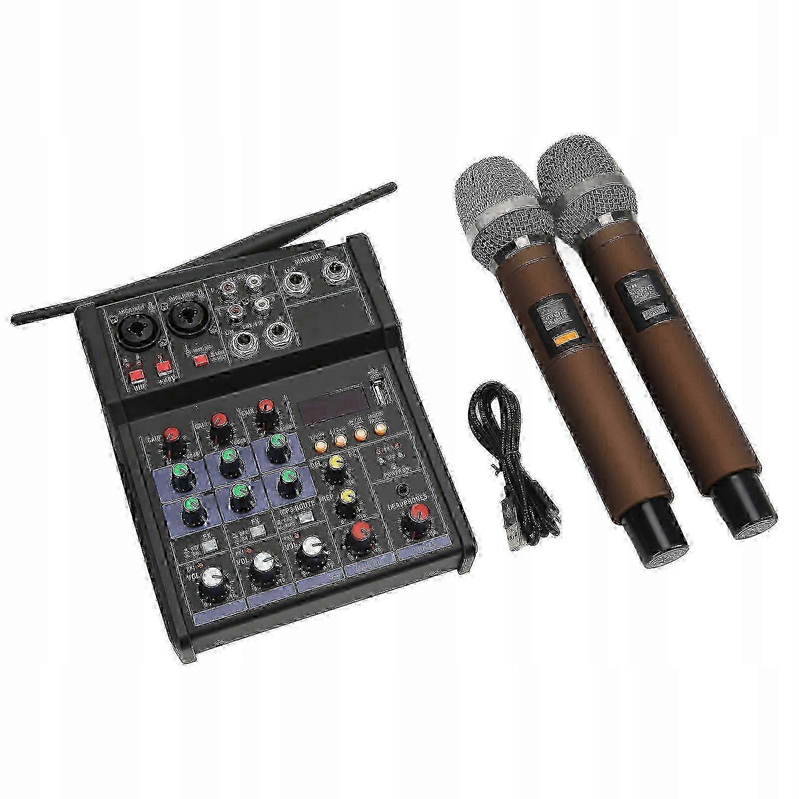 Stereo Audio Digital USB Bluetooth Mixer