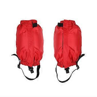 Waterproof Leg Gaiters Color 2, Adjustable Elastic Fit Snow Hiking Boot Covers for Skiing and Mountaineering