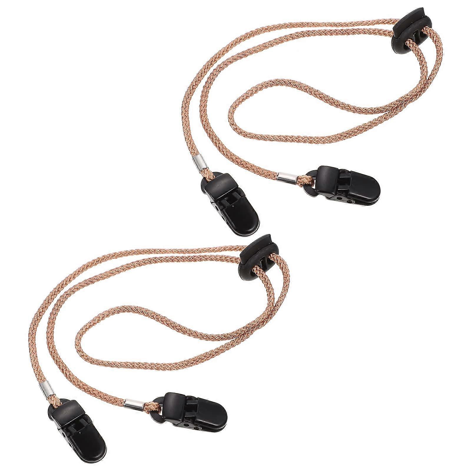 Adjustable Hat Clips and AntiLost Hat Strap Retainer 2Pcs Set for Secure Windproof Outdoor Use