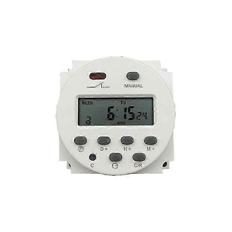 Electronic timer DC12V 16A 17 programs Programmable LCD display1 pcs