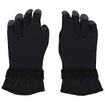 1 Paar 5 mm Neopren-Tauchhandschuhe, schnittfest, abriebfest, wärmeisolierend, bequeme Passform XL