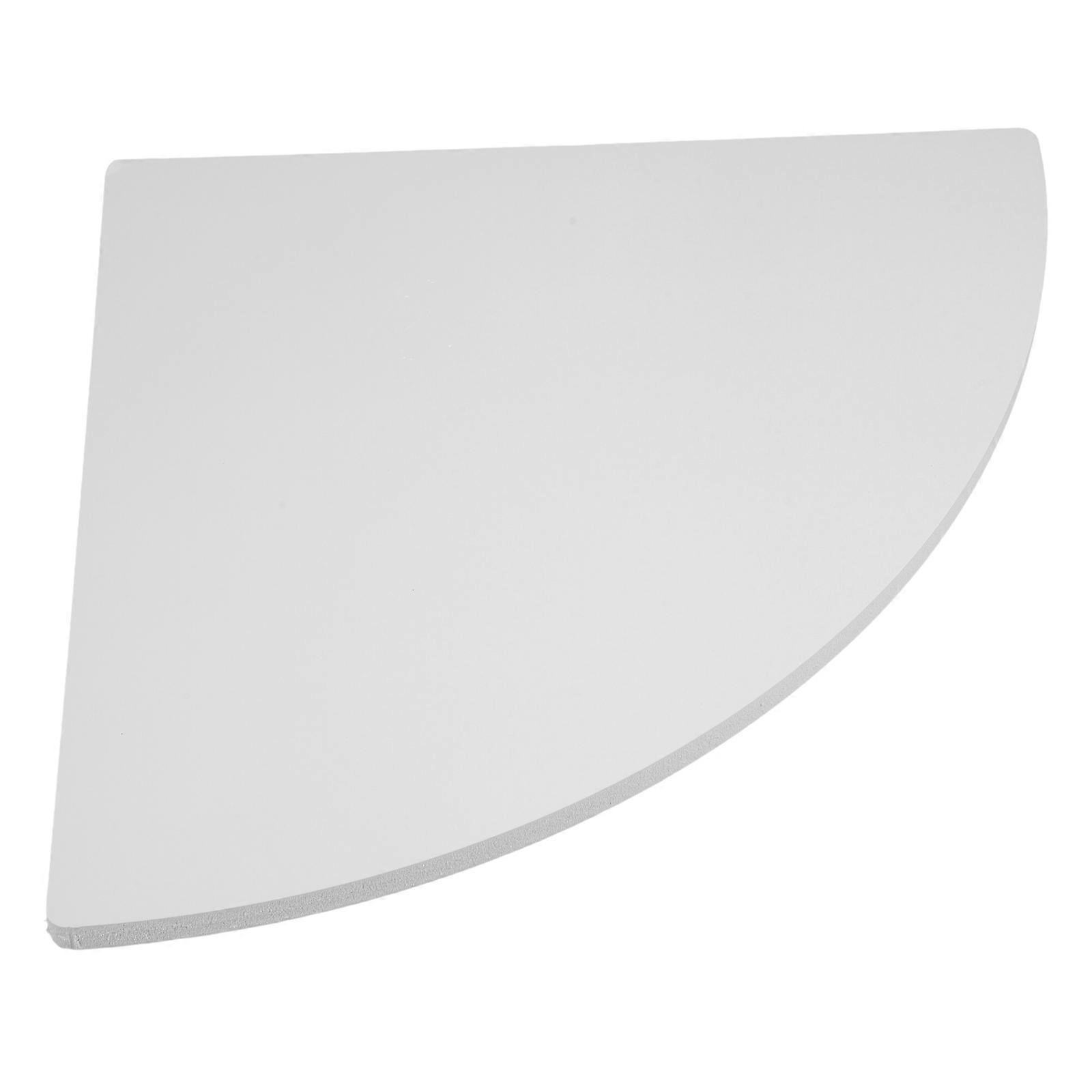 Wall Storage Rack Corner Holder for Kitchen Mounted White Set