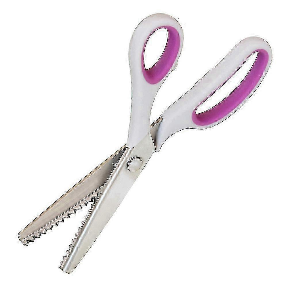 Fabric Serrated Scissors Soft Grip Handle Serrated Scissors Triangular Serrated Scissors Suitable f