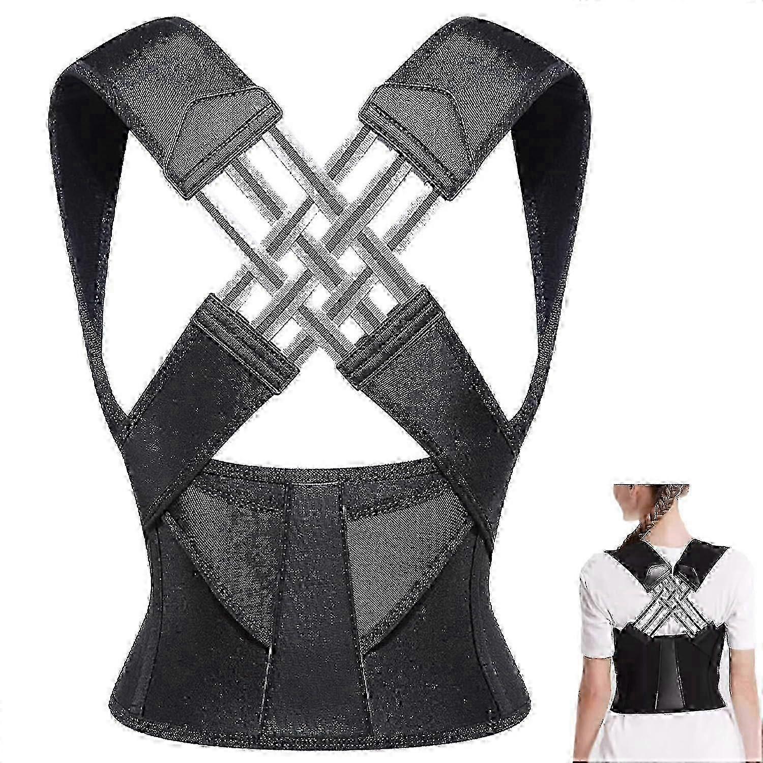 Adjustable Back Support Posture Corrector Designed for Both Men and Women