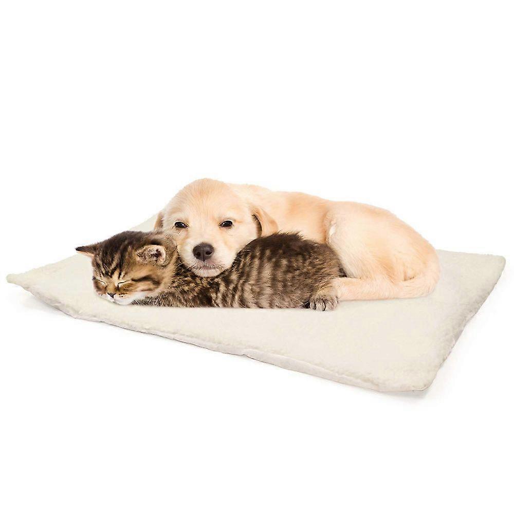 Self-Warming Plush Pet Bed With Non-Slip Base