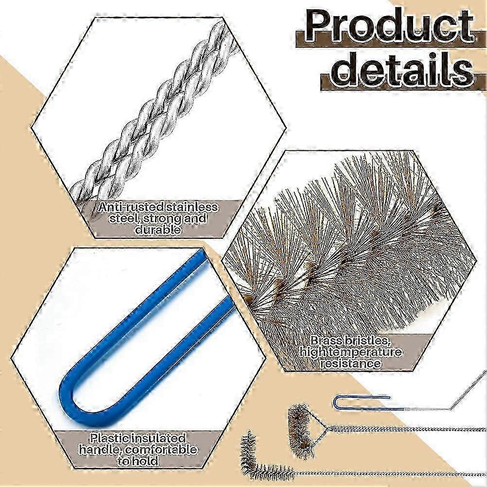 Long Handle Fryer Cleaning Brush Set