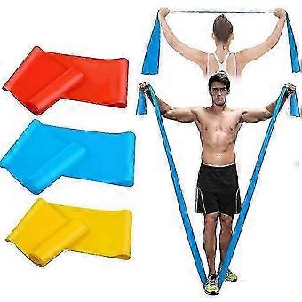 Extra Long Resistance Bands compatible with Fitness & Strength Training - Latex Stretch Bands compatible with Gym, Yoga & Workouts