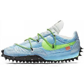 Tênis Nike X Off White Waffle Racer 'Vivid Sky' Feminino CD8180-400